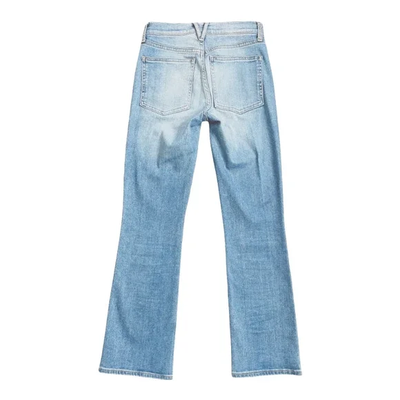 Veronica Beard Carolyn Baby Bootcut Cropped Amsterdam Exposed Buttons 24/00 XS - Picture 4 of 7